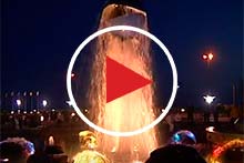 Видео фонтана в г.Южный
